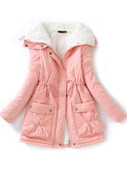 Wadded Jacket Thick Hooded Cotton Padded Warm Cotton Parkas