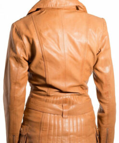 Biker Classic Vintage Leather Jacket For Women