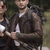 Felix Carlucci Tortorella The Walking Dead Brown Leather Jacket