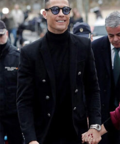 Cristiano Ronaldo Double Breasted Blazer Jacket