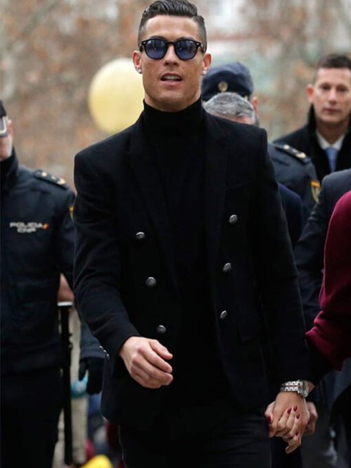 Cristiano Ronaldo Black Blazer