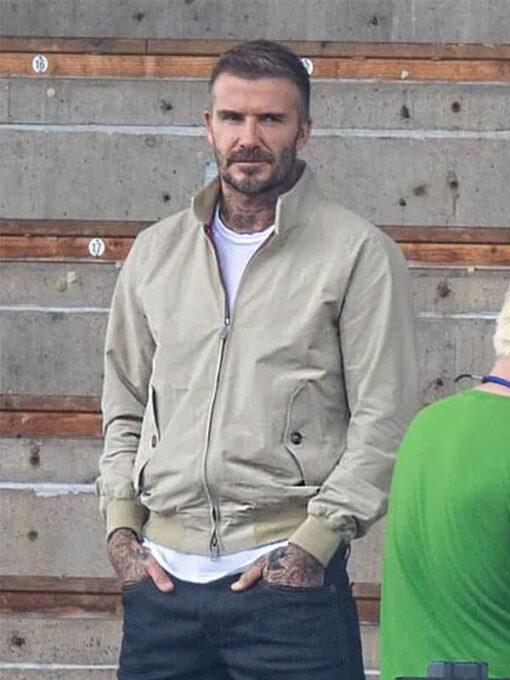 TV Series Save Our Squad S01 David Beckham Cotton Jacket