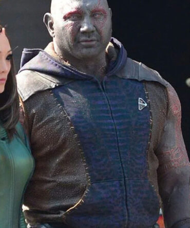 Guardians of the Galaxy Holiday Special Dave Bautista Leather Vest