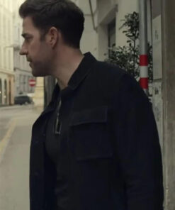 John Krasinski Tom Clancy’s Jack Ryan Leather Jacket