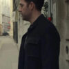 John Krasinski Tom Clancy’s Jack Ryan Black Leather Jacket