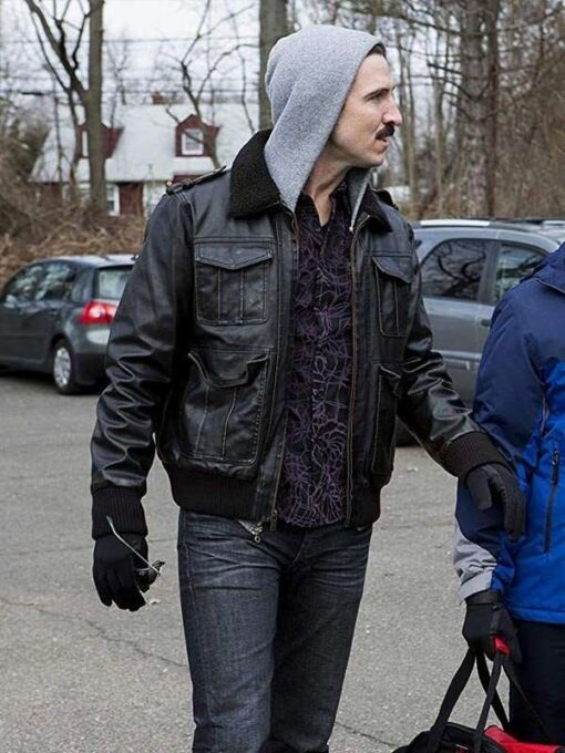 Orange Is the New Black Pablo Schreiber Leather Jacket