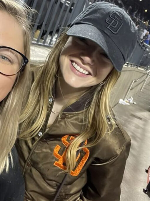 Emma Stone San Diego Padres Jacket