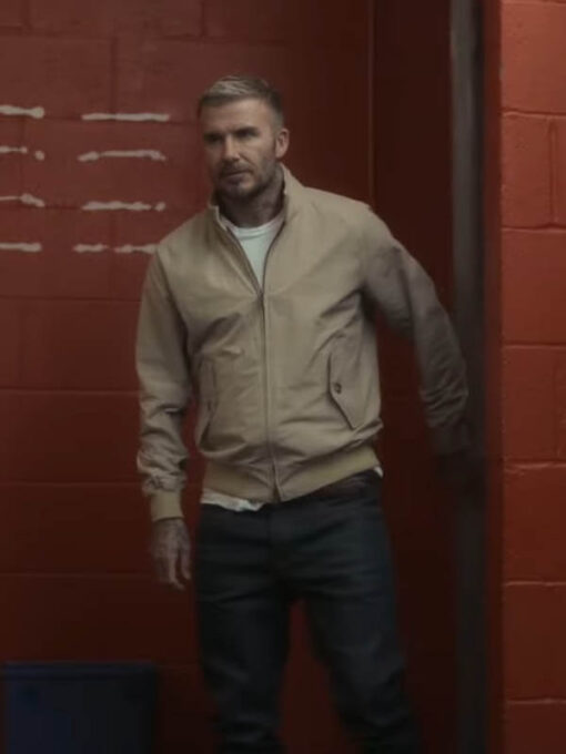 TV Series Save Our Squad David Beckham Cotton Jacket