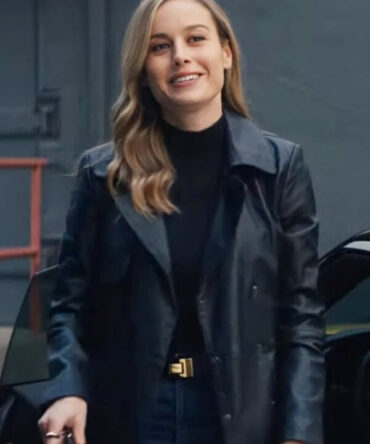 Fast X Brie Larson Leather Coat