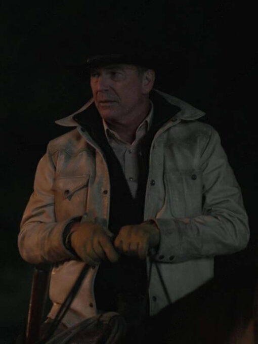 John Dutton Yellowstone Season 5 Kevin Costner Jacket