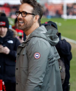 Wrexham FC Ryan Reynolds Canada Goose Cotton Polyester Hooded Jacket