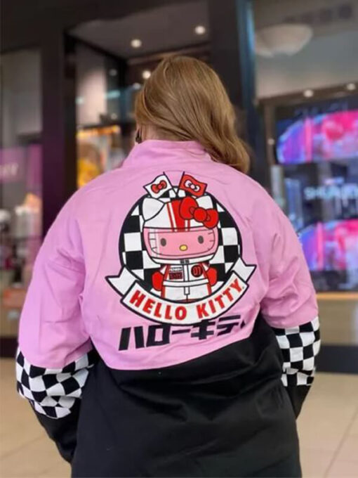 Hello Kitty Pink Racing Jacket