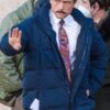 Taron Egerton Tetris 2023 Henk Rogers Puffer Jacket