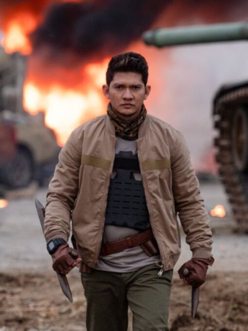 Rahmat The Expendables 4 Iko Uwais Bomber Cotton Jacket