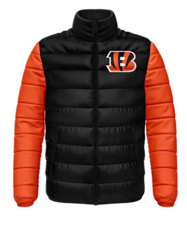 Carsten Cincinnati Bengals Black and Orange Jacket