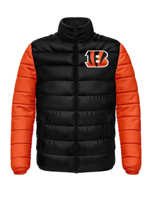 Carsten Cincinnati Bengals Black and Orange Jacket