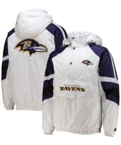 Bertrand Baltimore Ravens Snap Hooded Jacket