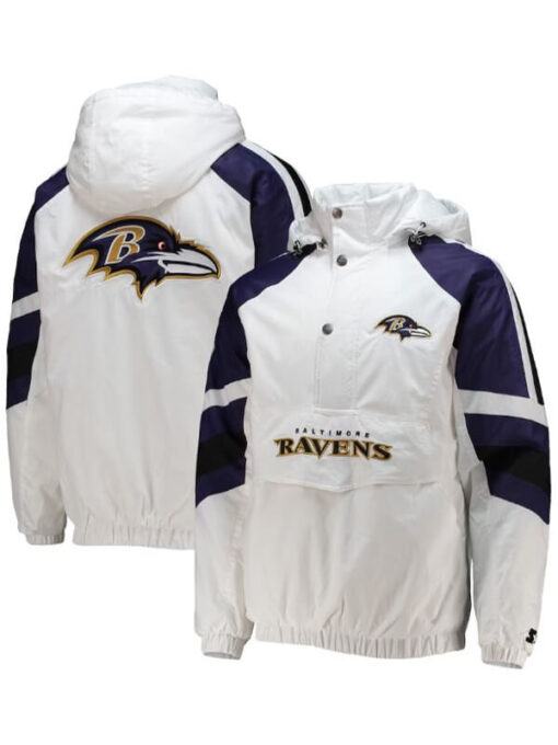 Bertrand Baltimore Ravens Snap Hooded Jacket