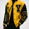 Louis Vuitton Yellow Varsity Jacket