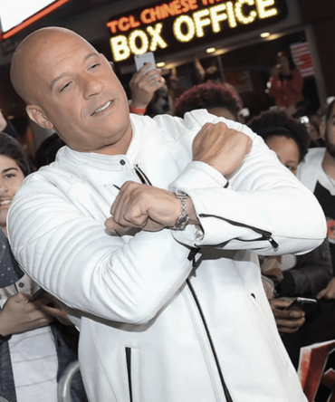 Xander Cage White Leather Jacket