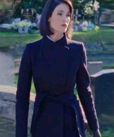 Dianne Harewood TV Series Culprits S01 Gemma Arterton Wool Coat