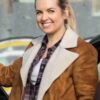 Briana Buckmaster Supernatural Donna Hanscum Shearling Jacket