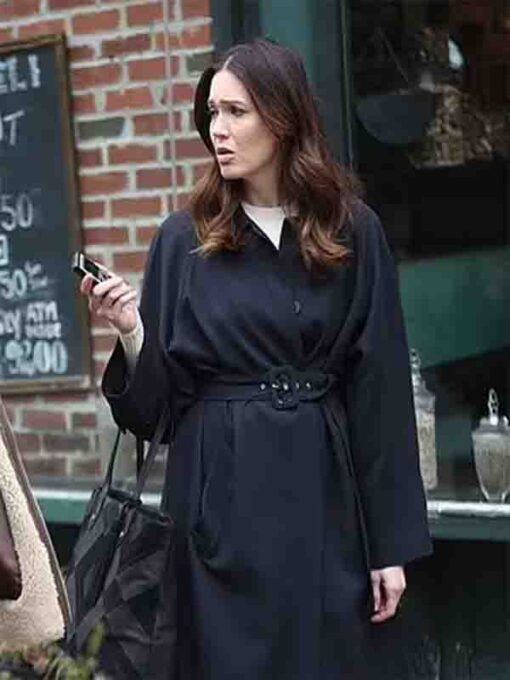 Mandy Moore TV Series Dr. Death Season 02 Benita Alexander Trench Coat