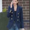 Maya Stern TV Series Fool Me Once Michelle Keegan Blue Blazer Coat