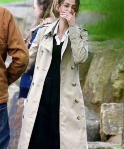 Maya Stern TV Series Fool Me Once Michelle Keegan Beige Coat