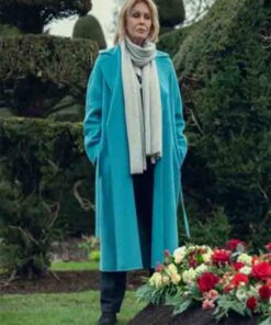 Judith Burkett TV Series Fool Me Once S01 Joanna Lumley Blue Coat