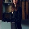 Maya Stern TV Series Fool Me Once Michelle Keegan Black Wool Coat