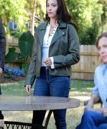 Lacey Quinn TV Series Found Gabrielle Walsh Green Jacket