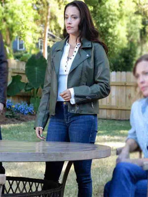 Lacey Quinn TV Series Found Gabrielle Walsh Green Jacket