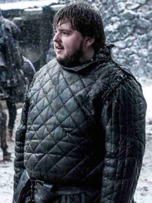 Samwell Tarly TV Series Game of Thrones Black Jacket