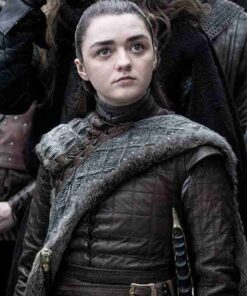 Maisie Williams Game Of Thrones Leather Jacket