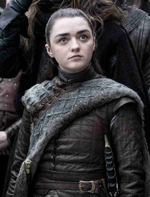 Maisie Williams Game Of Thrones Leather Jacket